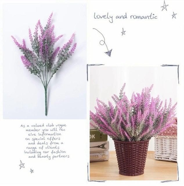 Lavender Home Decoration Artificial Flowers in NZ