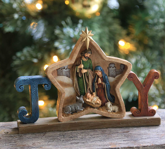 Nativity Christmas Figurines Miniatures Ornament