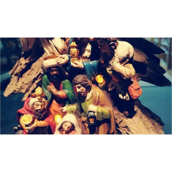 Nature Nativity Scene Christ Jesus, Mary and Joseph Catholic Figurine-Casa Decor