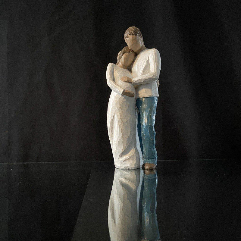 Pregnant Couple figurine